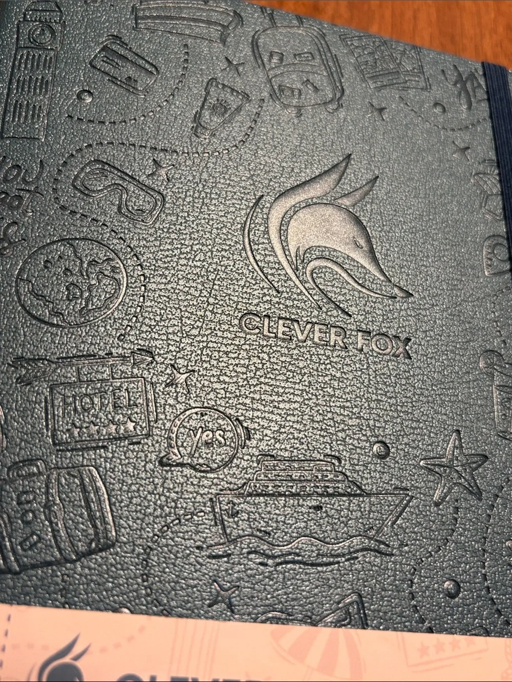 Teal Travel Planner Hardcover